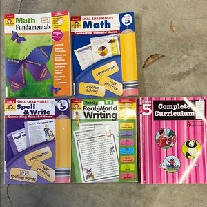 5th grade Educational Book Set for Kids